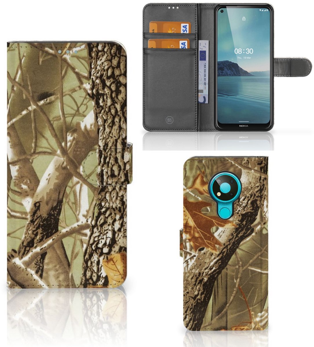 Nokia 3.4 Hoesje Wildernis