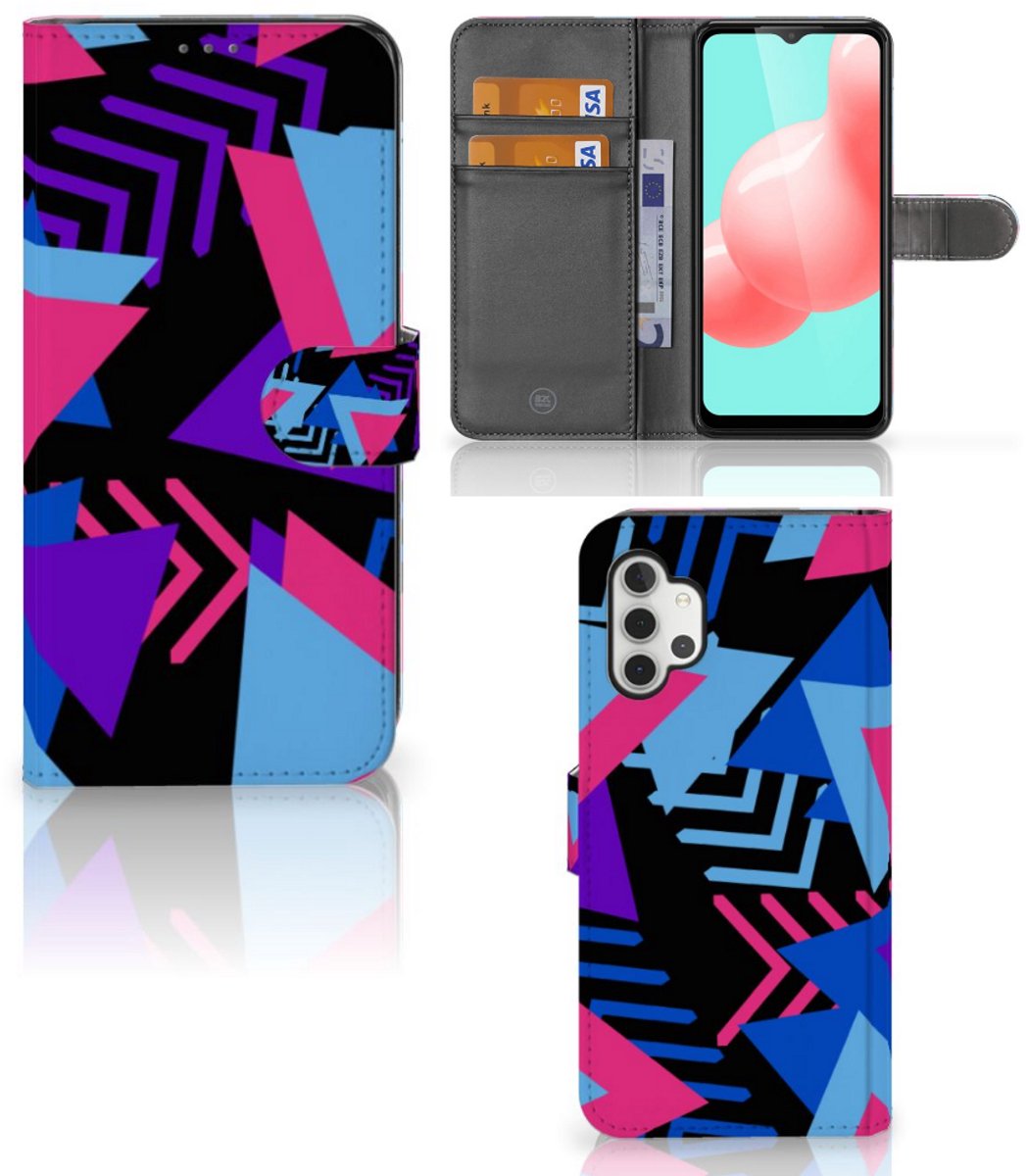 Samsung Galaxy A32 5G Book Case Funky Triangle