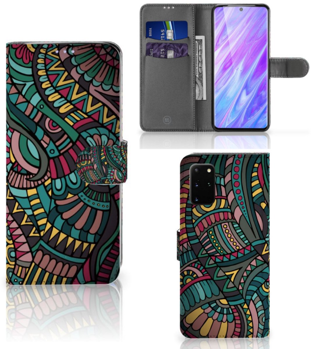 Samsung Galaxy S20 Plus Telefoon Hoesje Aztec