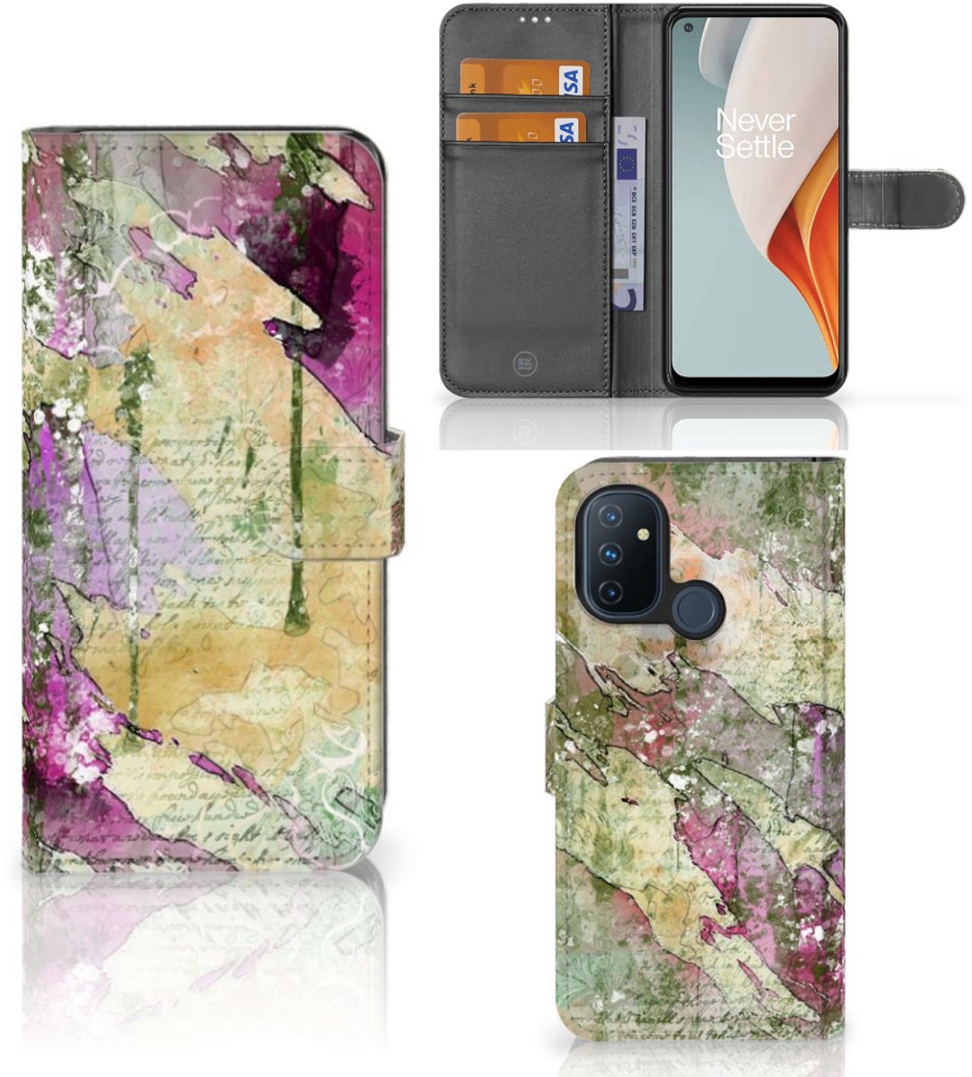 Hoesje OnePlus Nord N100 Letter Painting