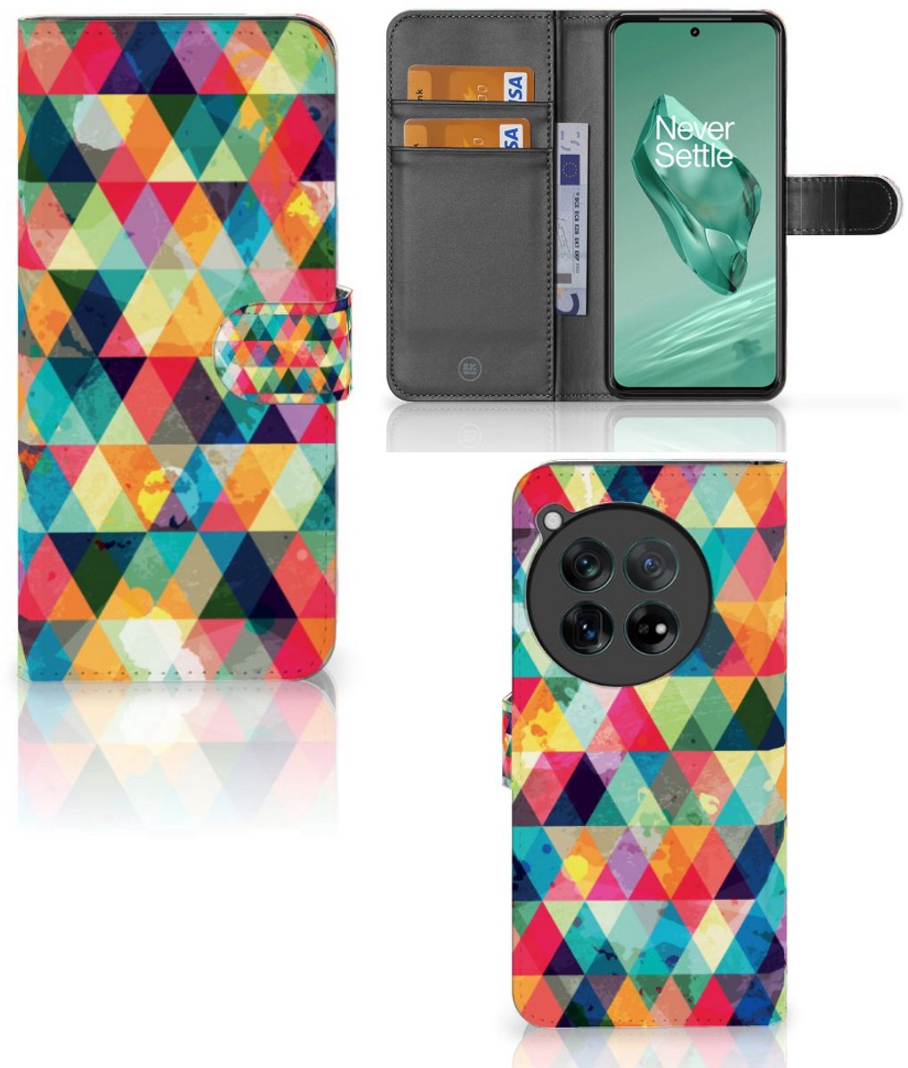 OnePlus 12 Telefoon Hoesje Geruit
