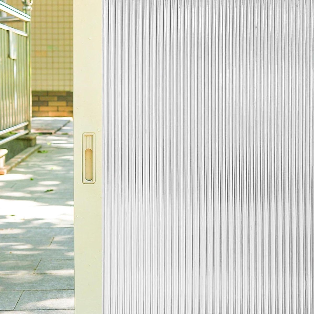 Privacy Raamfolie - Zonwerende Folie - Privacy Creëren - Zonder Lijm - 20 x 540 cm - Zwart