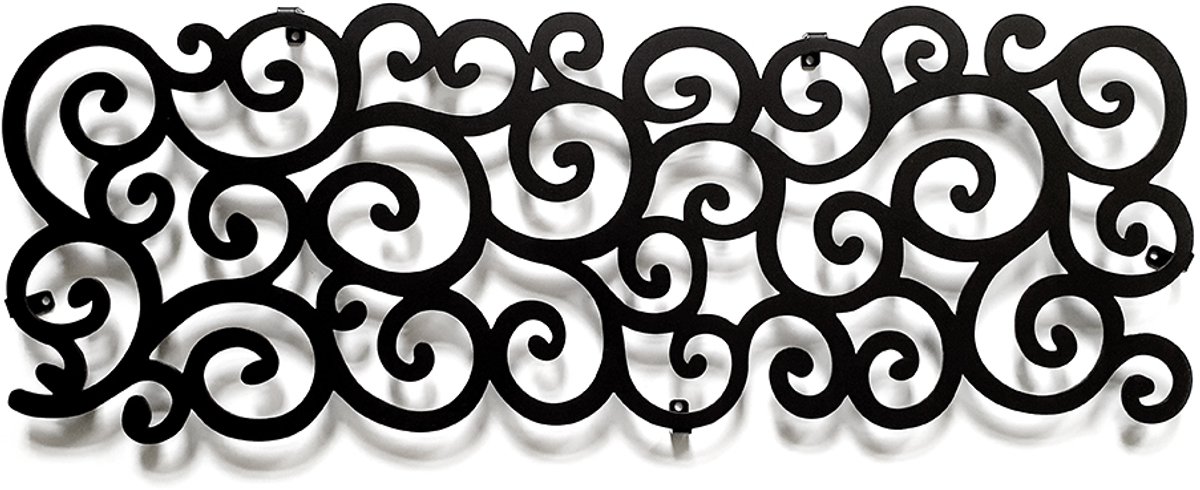 Decorizzly Glam Serie - Paneelkapstok - Verticaal/Horizontaal - Poedercoating