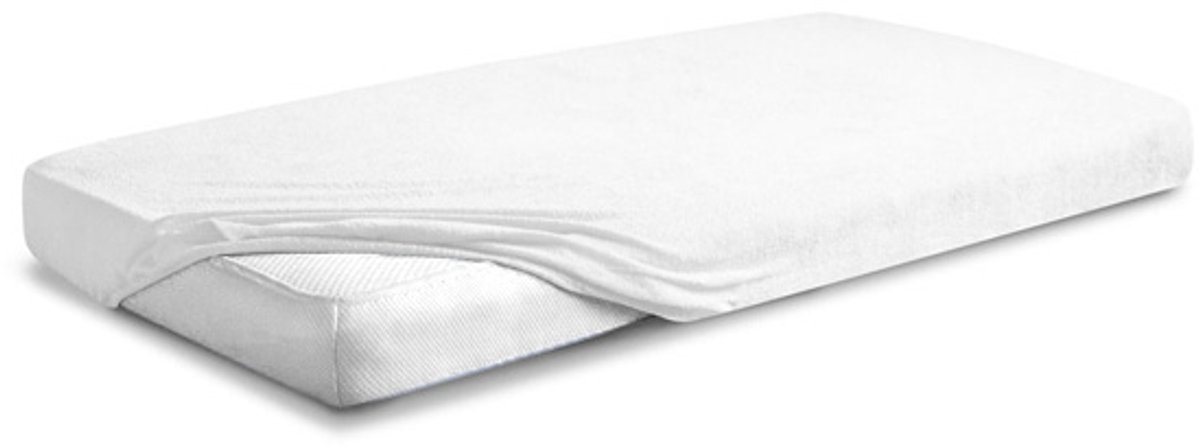 Matex Premium Serie - Frotte Laken - 90/100x190/200 cm - Wit - OEKO-TEX