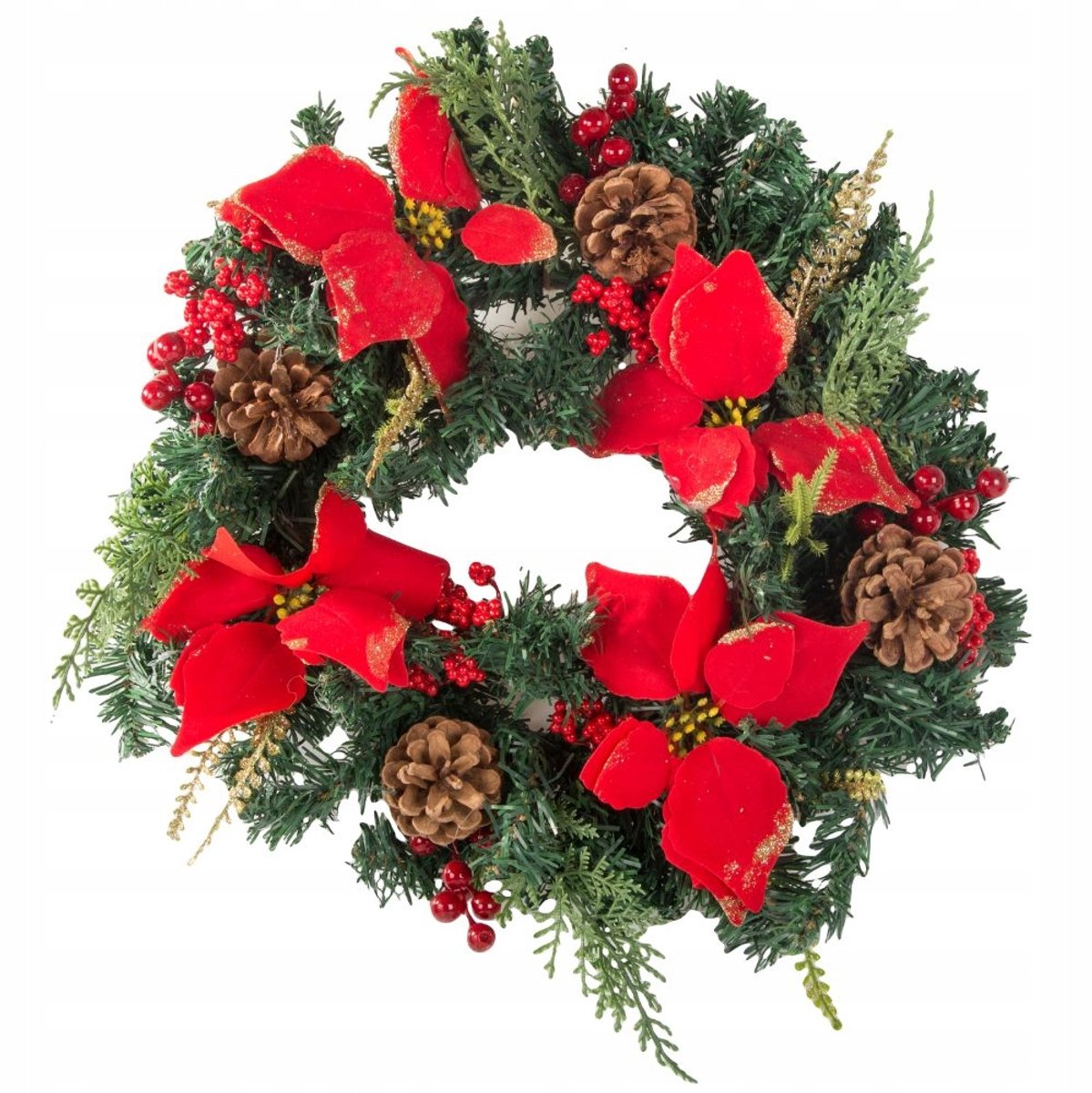 Hangzhou A Link Star - Kersthanger - Decoratieve Krans - Deurhanger - 30cm