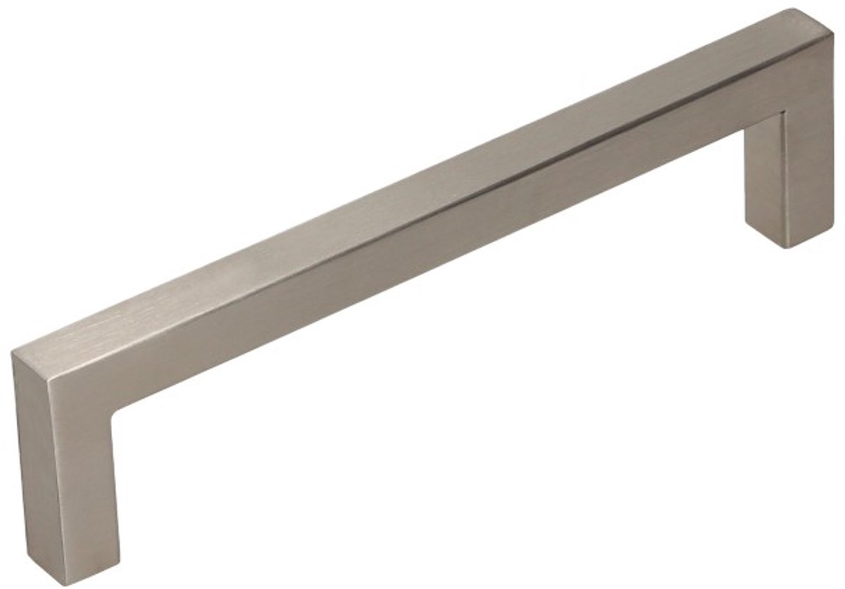 Gamet - Meubelgreep - 128mm - Roestvrijstalen - Eenvoudige Vorm