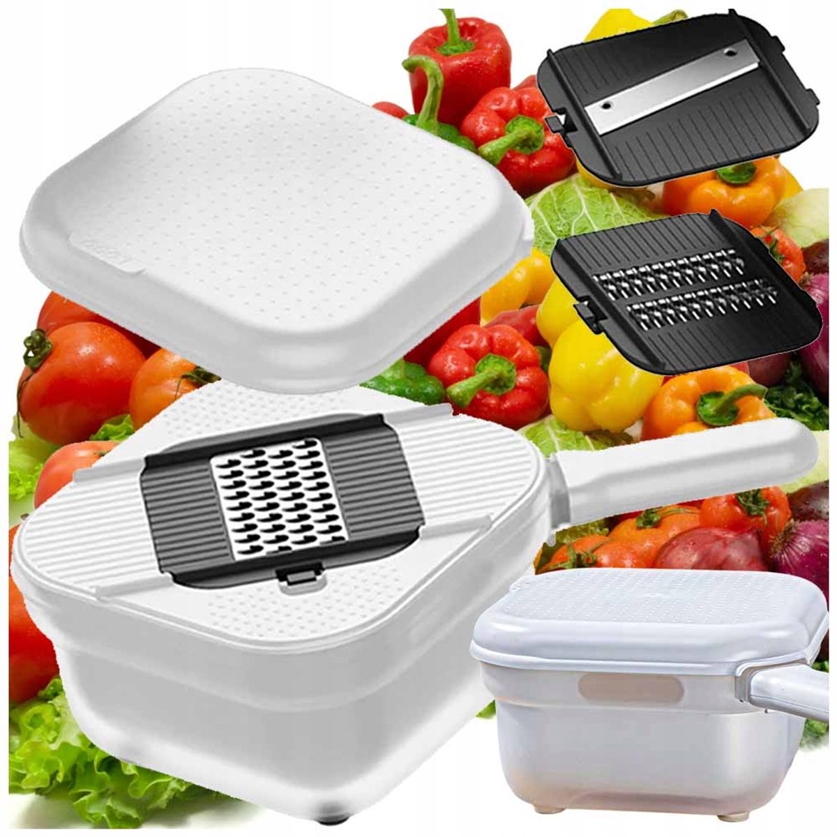 Pingyang Rongrong - Snijmachine - Plastic Container - Antislip Voeten - Verwisselbare Messen