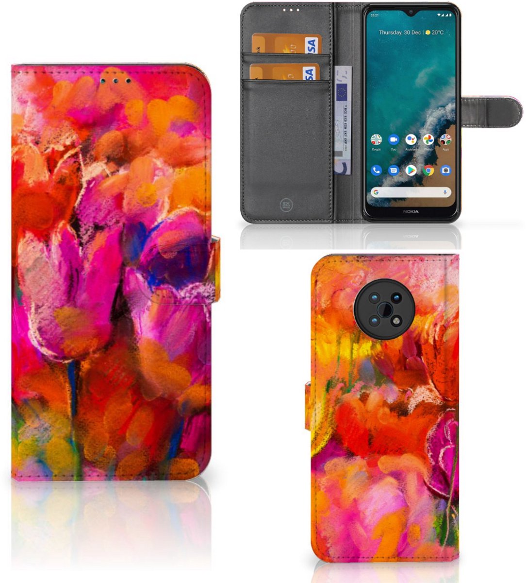 Hoesje Nokia G50 Tulips