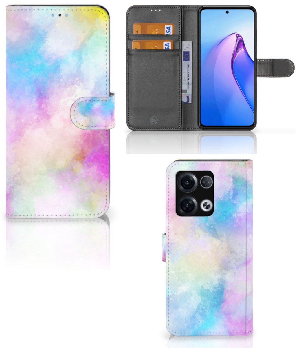 Hoesje OPPO Reno8 Pro Watercolor Light