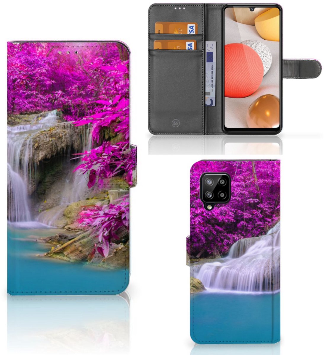 Samsung Galaxy A42 5G Flip Cover Waterval