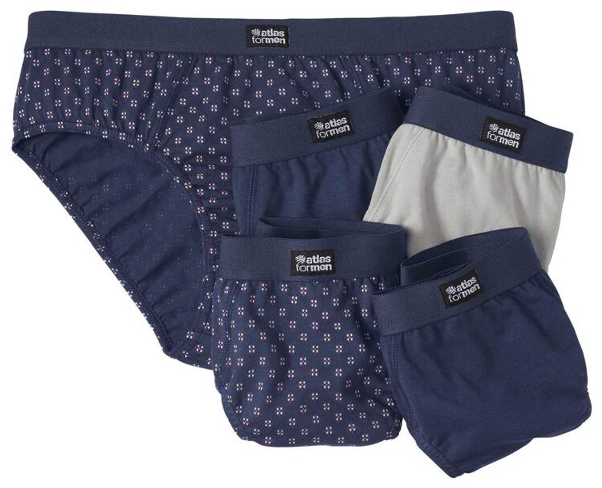 ATLAS FOR MEN - Set van 5 slips Atlas For Men® - Heren - Verkrijgbaar in grote maten - 5XL