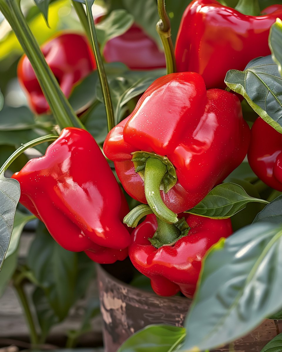 Paprika Zaden Redskin F1 Capsicum Annuum Eenjarig