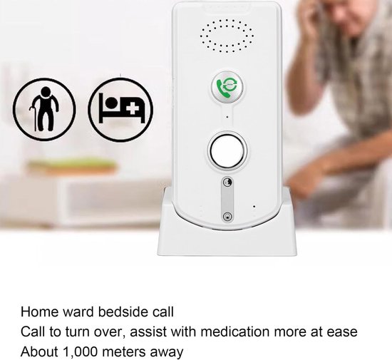 Spraakintercom Systeem - Deurbel Intercom - Communicatie Thuis - Handsfree Bediening - 1000 M Bereik - Wit — afbeelding 5
