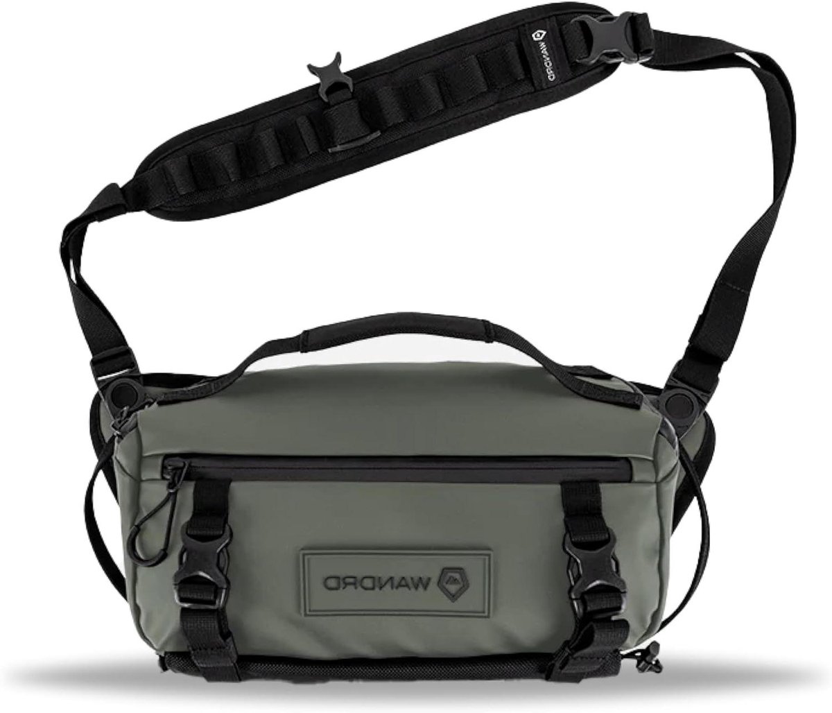 Cameratas Sling - Crossbody Tas - Camera Beschermen - Weerbestendige Materialen - 6 Liter - Wasatch Groen