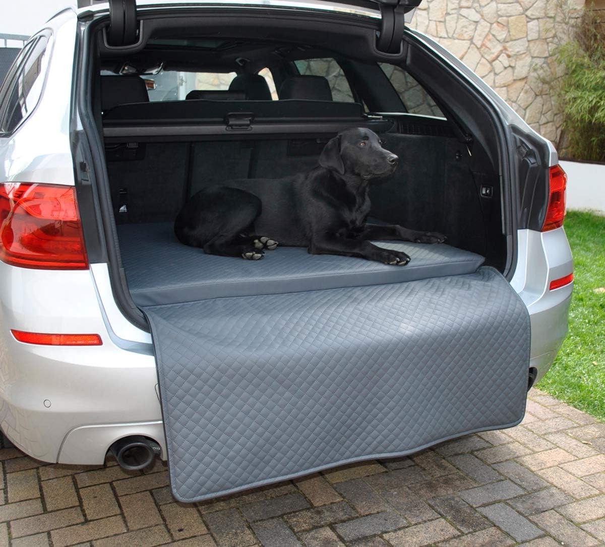 Hondenbed Auto - Autodeken Mat - Comfortabel Reizen - Vuil Waterafstotend - 100 x 70 cm - Grijs