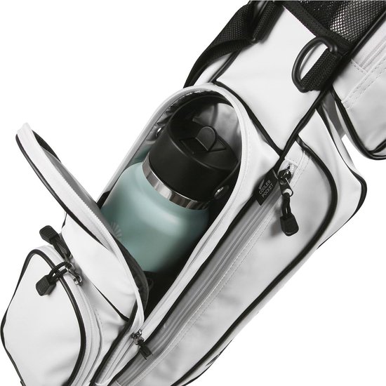 Golftas - Sunday Bag - Golfen - Synthetisch leer - 813 cm - Grijs/Wit — afbeelding 2