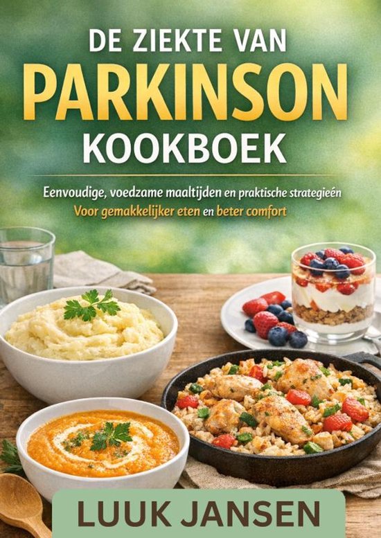 DE ZIEKTE VAN PARKINSON KOOKBOEK - cover