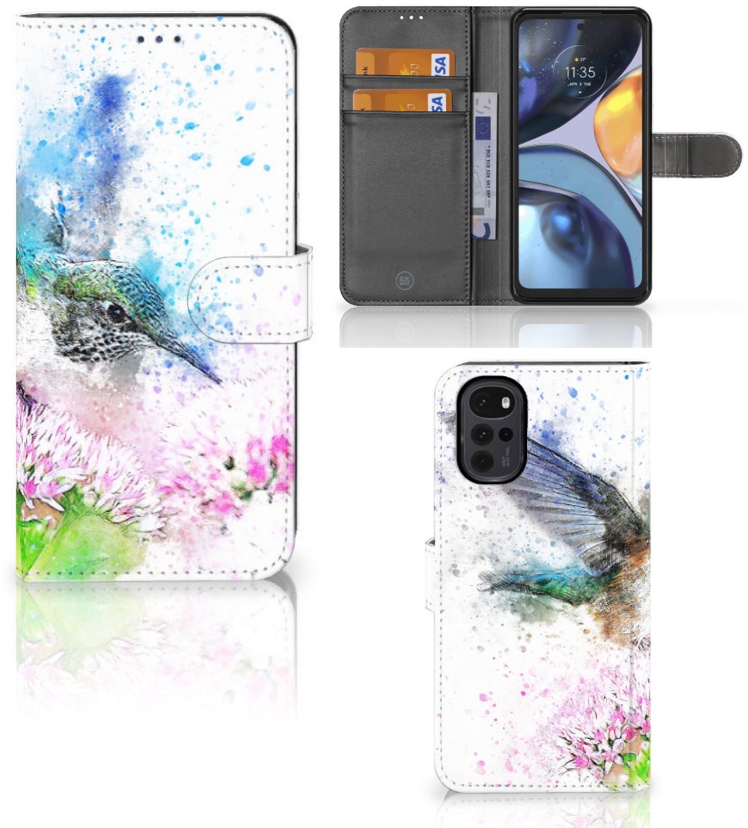Hoesje Motorola Moto G22 Vogel