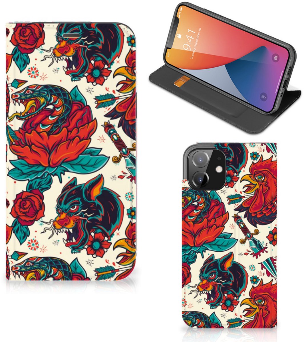 Telefoonhoesje met foto voor Apple iPhone 12 Mini Old Skool