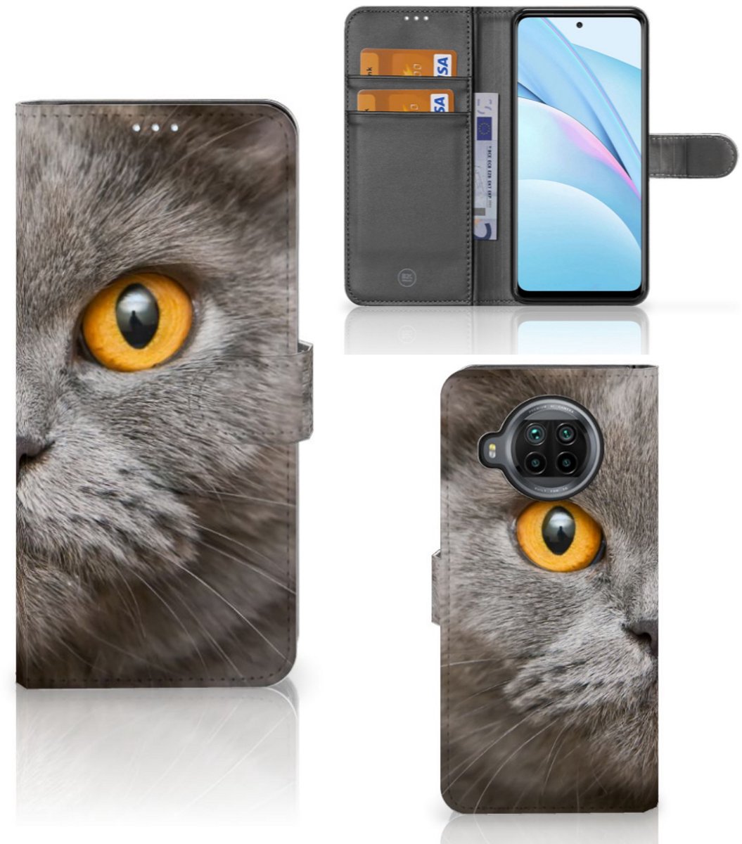 Telefoonhoesje met Pasjes Xiaomi Mi 10T Lite Britse Korthaar
