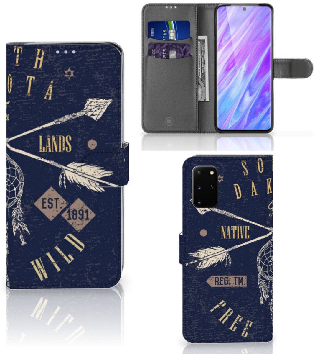 Samsung Galaxy S20 Plus Flip Cover South Dakota