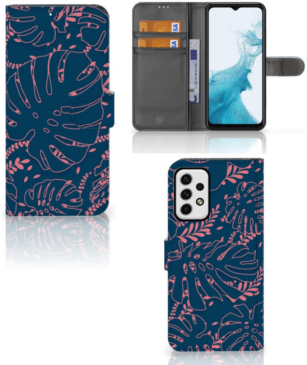 Samsung Galaxy A23 Hoesje Palm Leaves