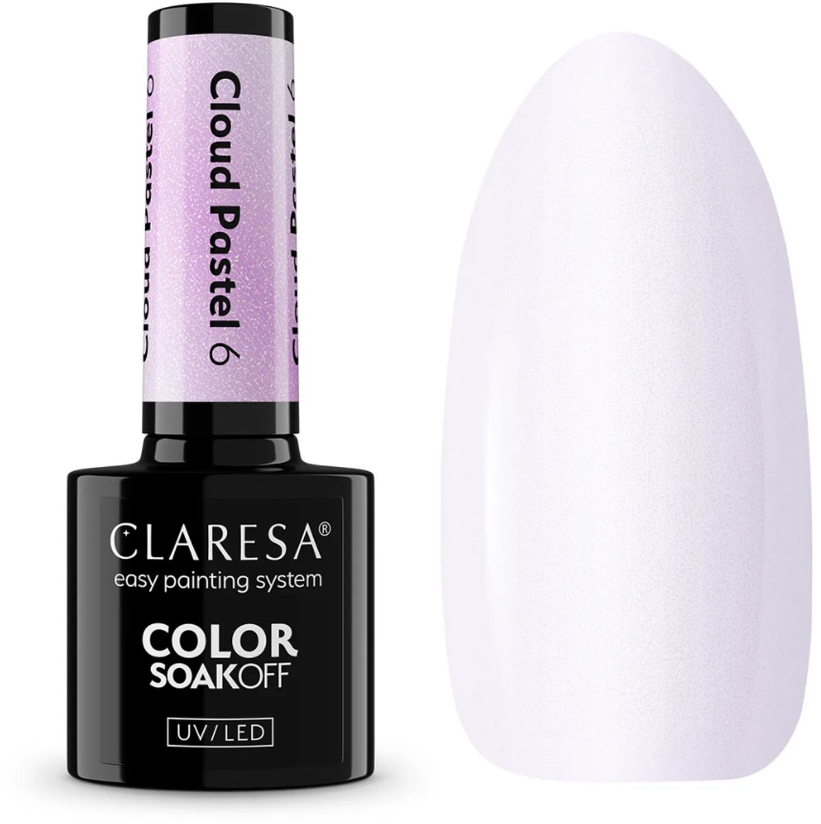Claresa UV/LED Gellak Cloud Pastel 6 5gr