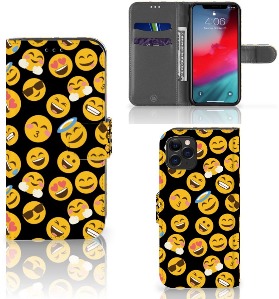 Apple iPhone 11 Pro Telefoon Hoesje Emoji