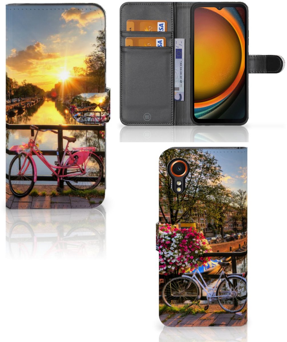 Samsung Galaxy Xcover 7 Flip Cover Amsterdamse Grachten