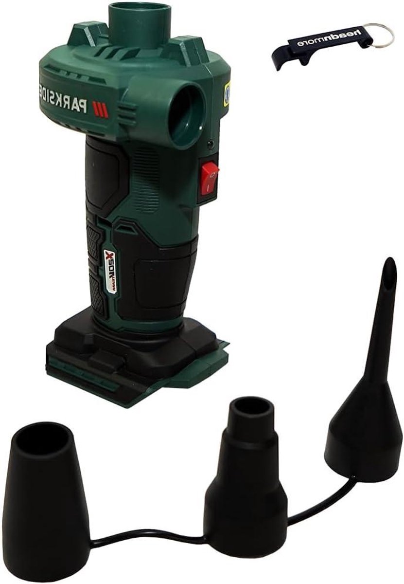 Accu Luchtpomp - Draagbare Compressor - Snel Oppompen - Hoge Luchtvolume - 70 m3/u - Groen