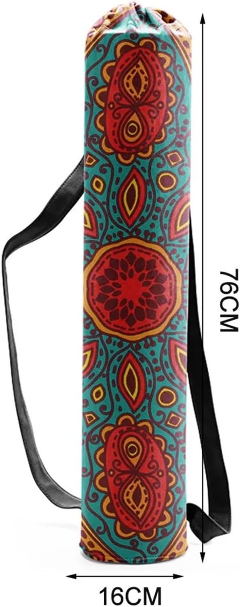 Yoga Mat Tas - Sport Gym Rugzak - Sporten en Trainen - Extra Opbergvak - 173x61 cm - Willekeurig Decor van Merkloos — afbeelding 5