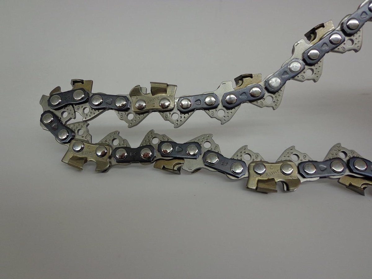 Kettingzaagketting Carbide - Zaagketting Duurzaam - Zwaar Hout Zagen - Extra Slijtvast - 40 cm - Metaal