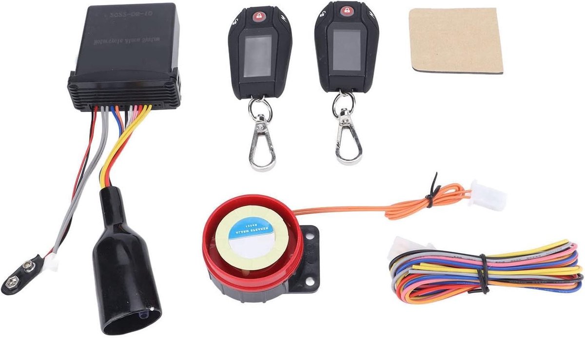 Motor Alarmsysteem - Anti-diefstal apparaat - Voertuig Beveiligen - PKE Sensing - 12V Universeel - Zwart
