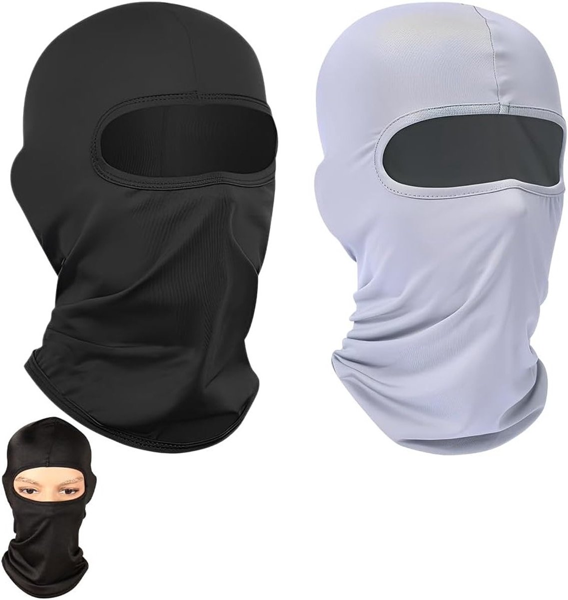 Zomer Balaclava voor Motorfiets met UV-bescherming voor Sport en Buitenactiviteiten voor Mannen en Vrouwen