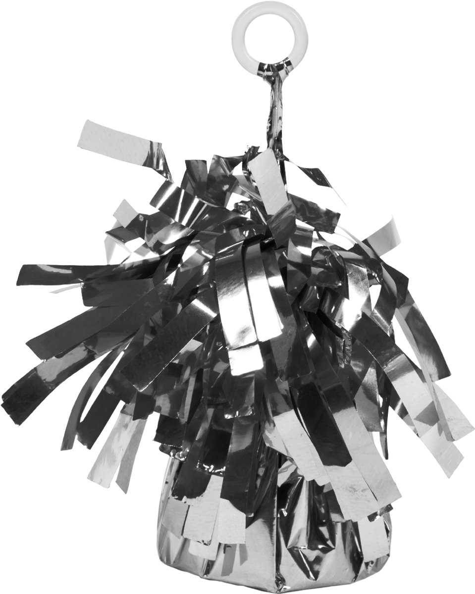 Ballongewicht | Gewicht: 160 gram | Afmeting: 6x7 cm | Kleur: Zilver