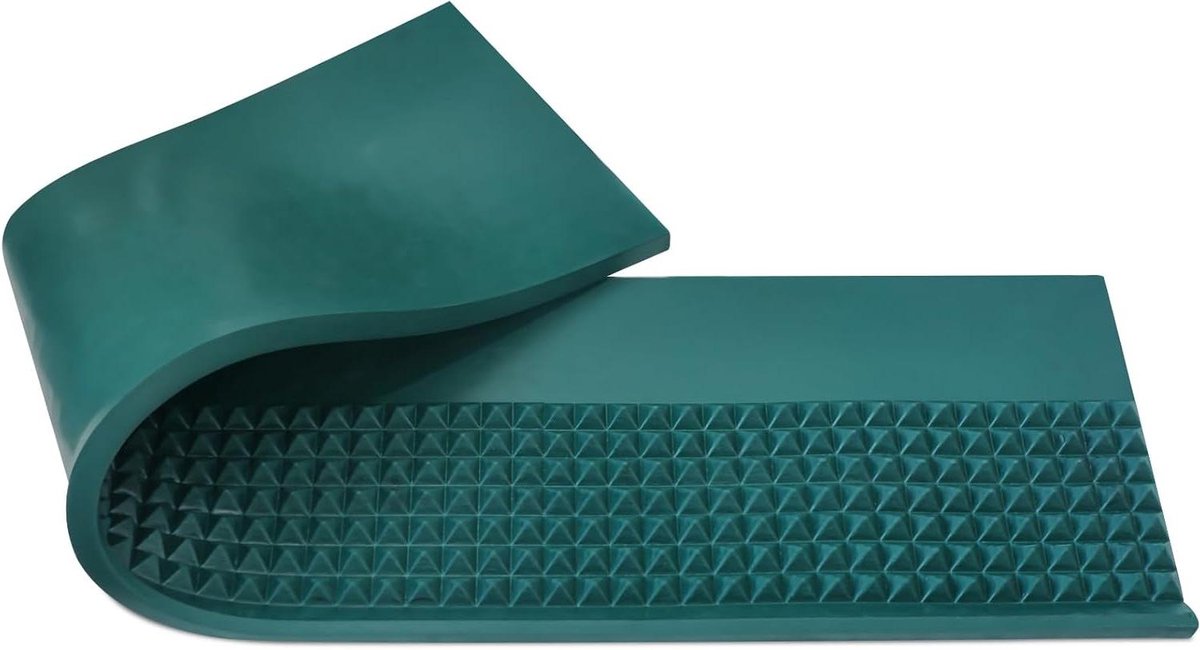 Craps Bumper Rubber - Casino Mat - Game Night - Hoge Dichtheid Rubber - 48x11 Inch - Groen