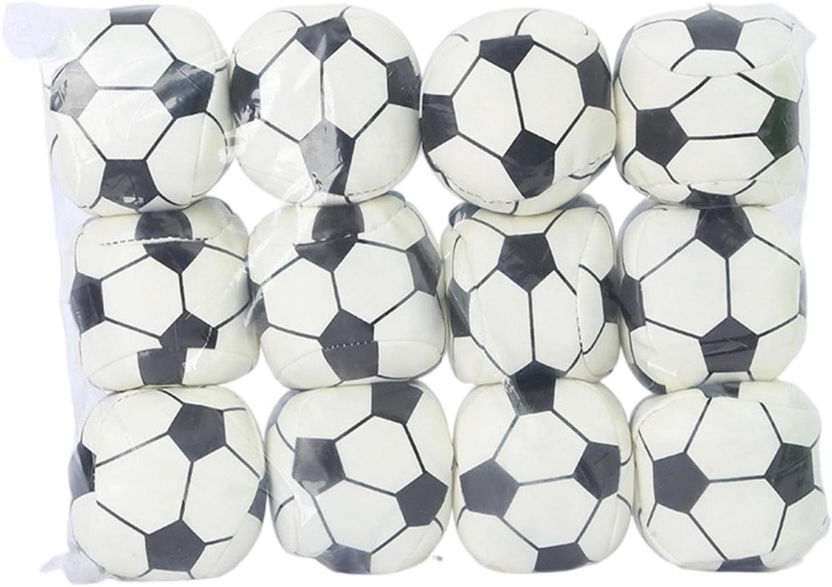 Jongleerballen Set - Bonenzakjes Bal - Vaardigheid Bouwen - Veilig PU Materiaal - 12 Stuks - Multicolor