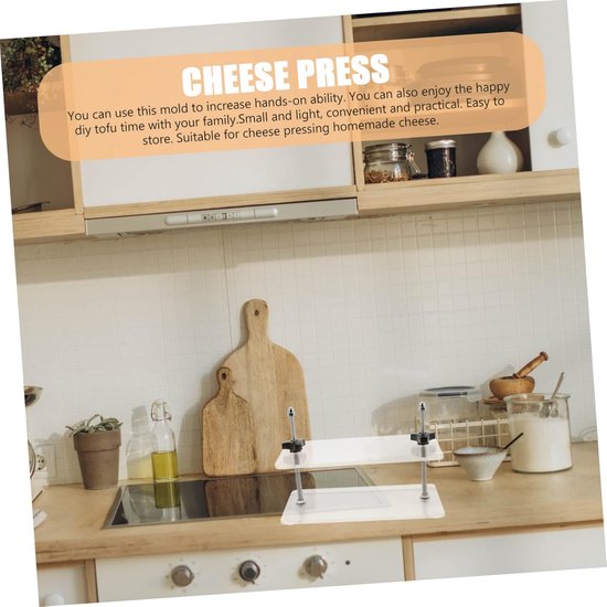 Kaasvorm Tofu Maker - Kaaspers Tofu Pers - Zelf Tofu Maken - Voedselveilig Materiaal — afbeelding 3