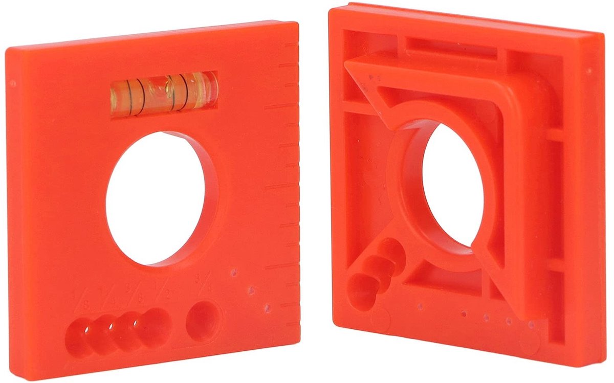 Dailygoods- Snijmarkeringstool Duurzaam - Offset Liniaal - Multifunctioneel - 45 Graden - Slijtvast Materiaal - Betrouwbaar Hulpmiddel