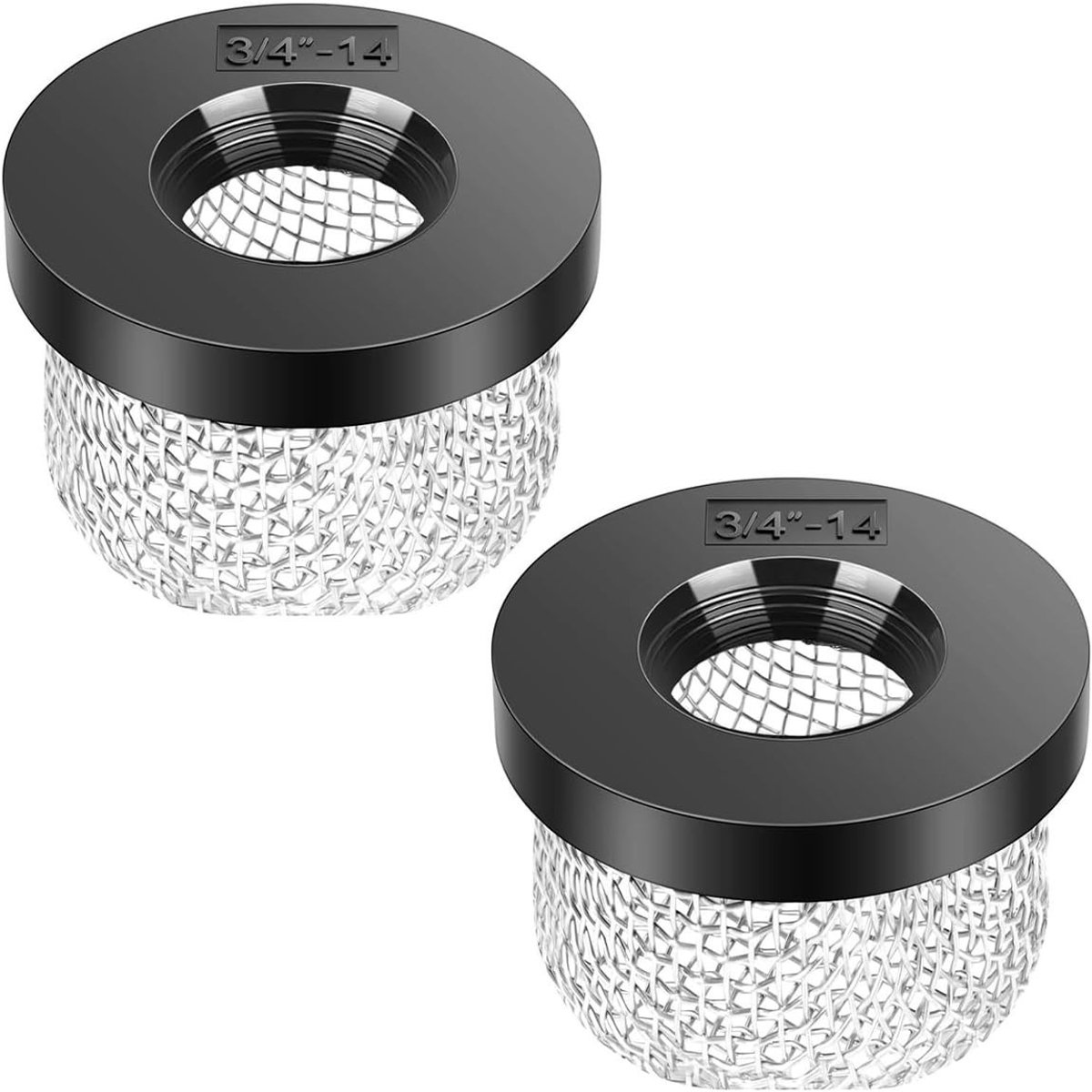 Dailygoods- Zwembadfilter Eenvoudig te Installeren - Roestvrij Staal - Filterdraad - Beluchters - Zeef - Geschikt voor Aquatische Ecosystemen - Filterzeef