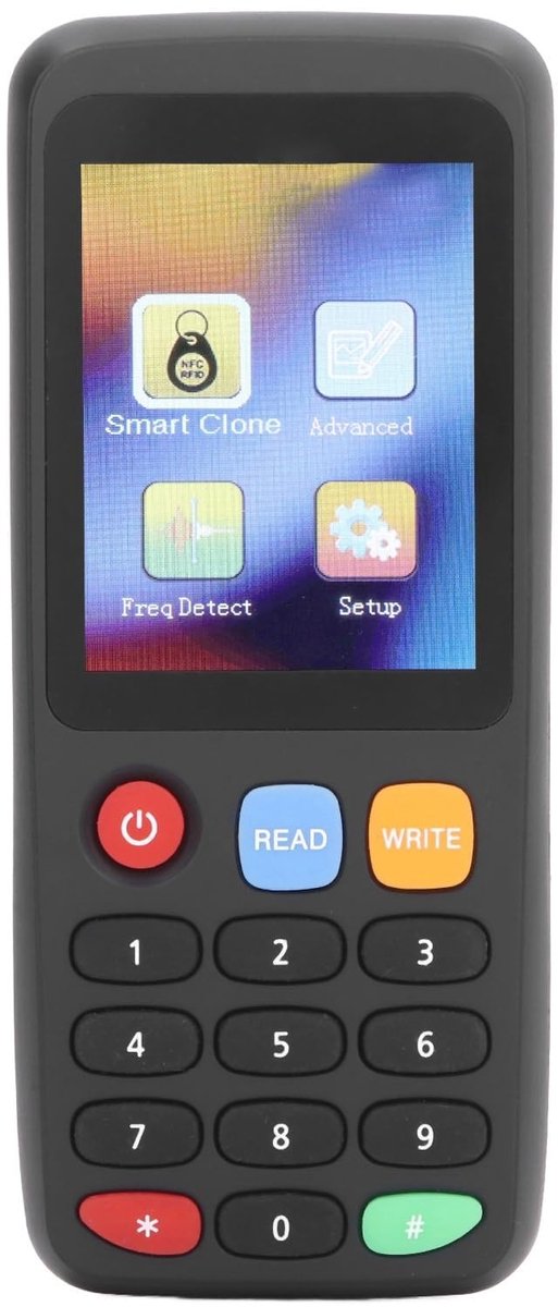 Dailygoods- RFID-kaartkopieerapparaat Handheld - Volledige Frequentie Duplicator - 5 T5577-kaarten - APP-verbinding - Toegangscontrole - Inclusief kopieerfunctie - Kaartduplicator