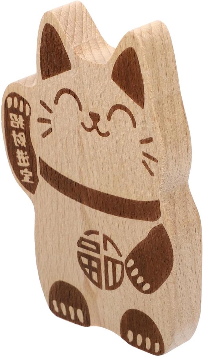 Flesopener Koelkast - Bieropener Keuken - Drank Fles Openen - Magnetisch Ontwerp - 10 x 6.9 cm - Houtkleur