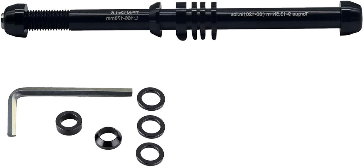 Fiets Trainer Steekas - Achterwiel Trainer - Indoor Fietsen - Eenvoudige Installatie - 12 x 142-148 mm - Zwart