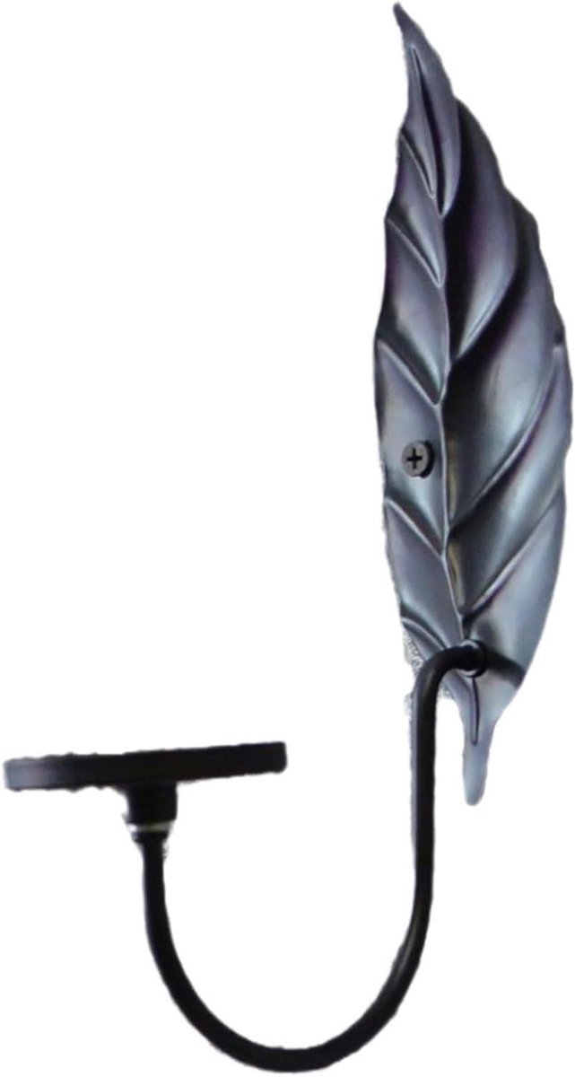 Wandkandelaar - Kaarsenhouder - Decoratieve Verlichting - Ruimtebesparend Wandontwerp - Set van 2 - Zwart