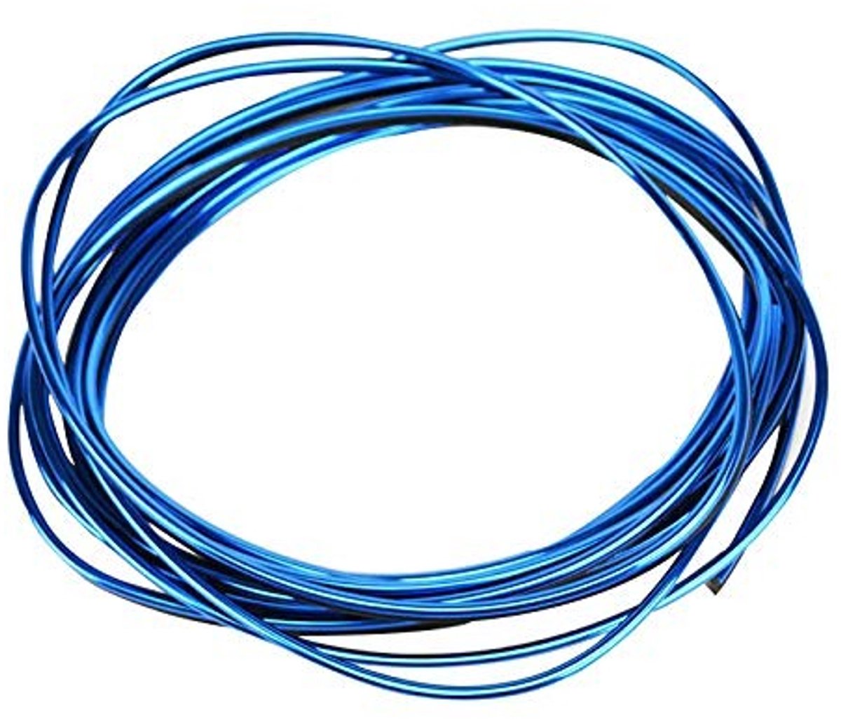 Dailygoods- Decoratieband 5 m - PVC - Auto Decoratie - Woondecoratie - Galvaniseer - Reflecterend Effect - Auto Interieurdecoratie