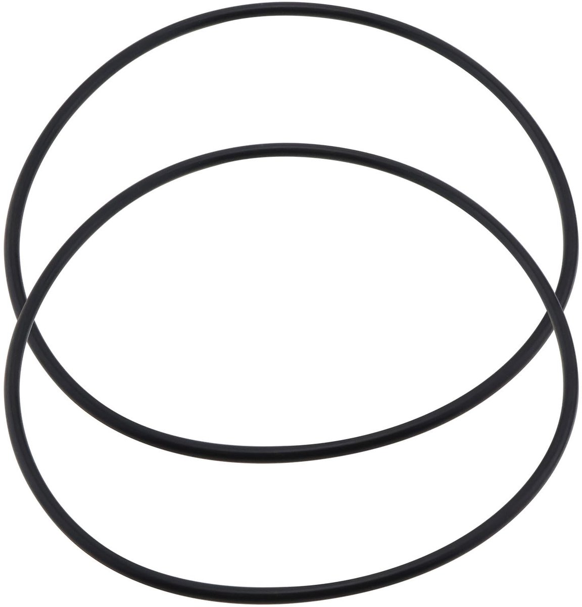 Dailygoods- O-ring 2 Stuks - Rubber Afdichtingsring - Vervangingsset - Geschikt voor Hayward Filters - Buitenmaat 18 cm - Dikte 0,5 cm - Afdichtring