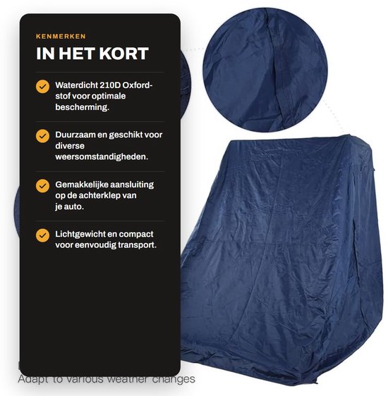Allecto - SUV-kampeertent - Universele Auto-vrachtwagenluifel - Waterdichte Achtertent - 2-persoons - Dubbellaagse Zonwerend - Geschikt voor Reizen... — afbeelding 2
