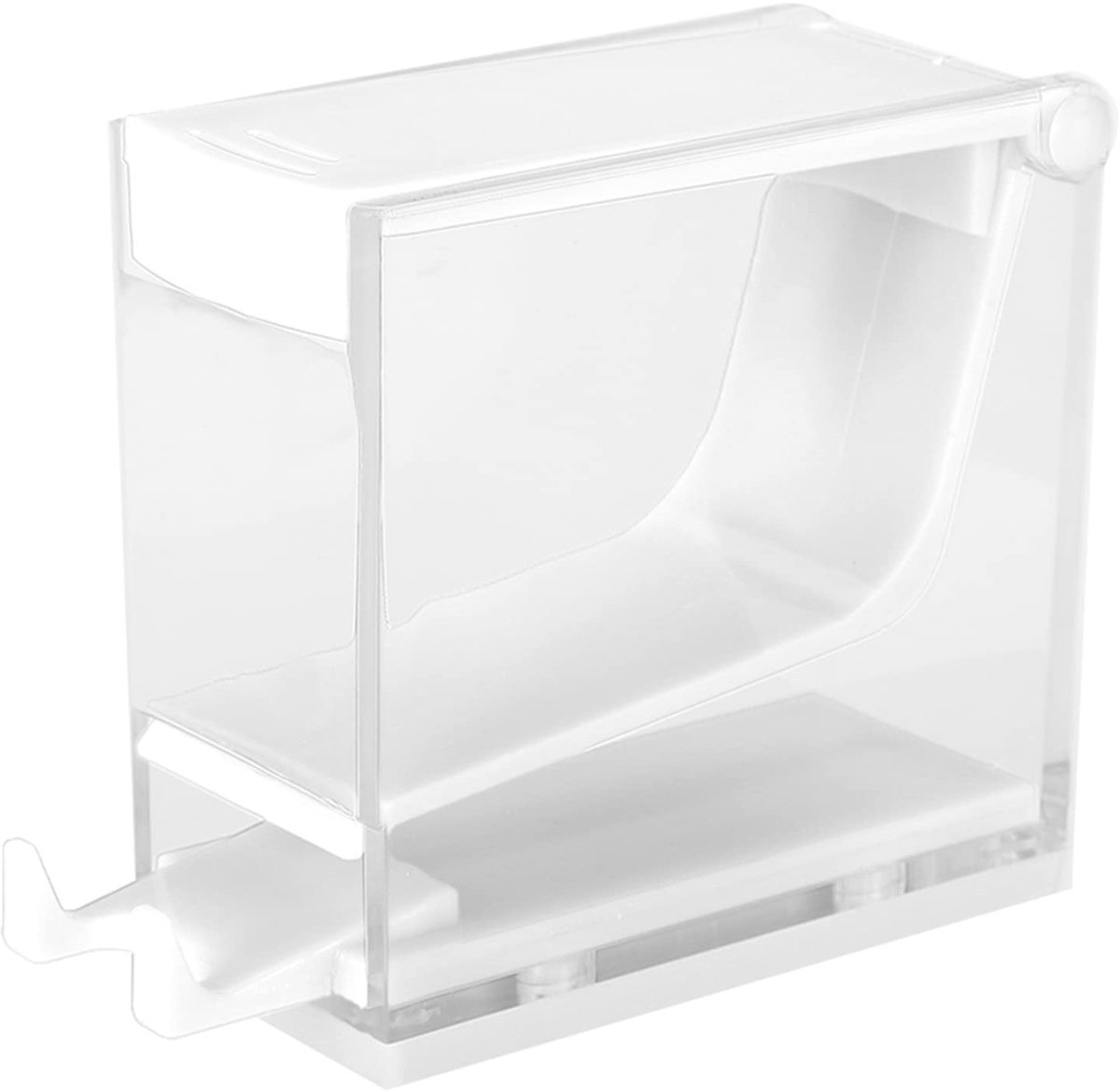 Dailygoods- Roldispenser Hygiënisch - Katoenen Rolhouder - Professioneel/Thuisgebruik - Druktype Ontwerp - Hoogwaardig Materiaal - 4 Kleuren - Wattenrolhouder