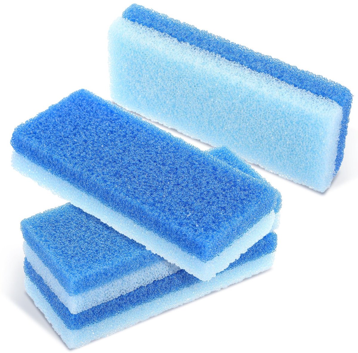 Dailygoods- Puimsteen Set van 4 Stuks - Eeltverwijderaars - Voetverzorging - Dode Huid Verwijderen - Voetschrobber - Professionele Pedicure Tool - Voetscrubber