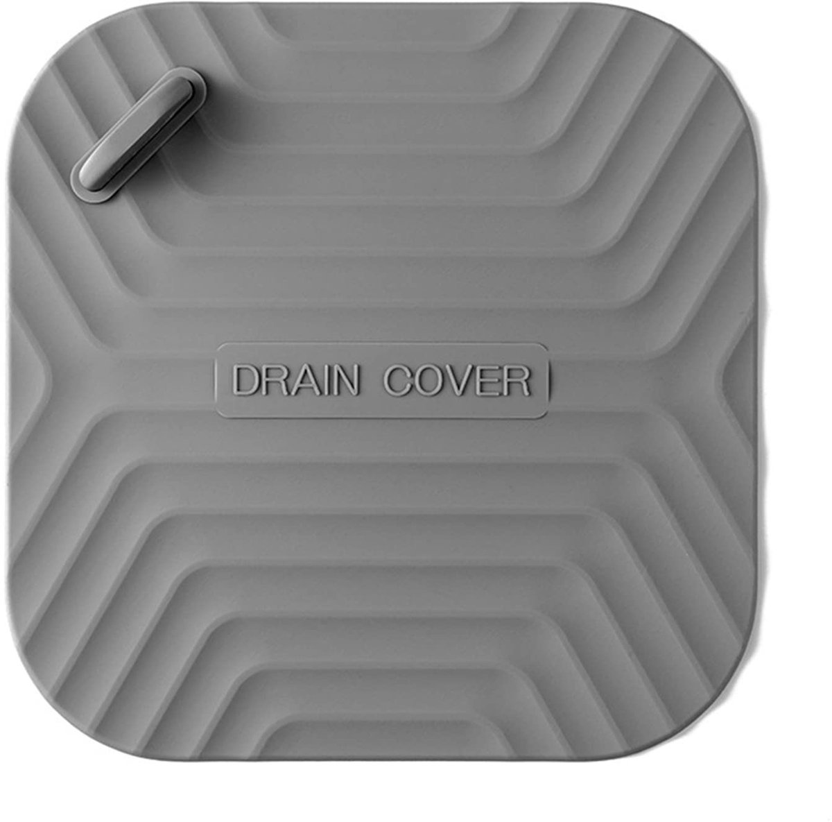 Dailygoods- Doucheafvoerdekking Transparant - Haaropvangbak - Eenvoudige Installatie - 15 cm x 15 cm - Geschikt voor Keukenspoelbakken - Lichtgewicht 70 gram - Afvoerstopper